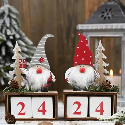 Christmas Calendar & Home Decoration Set